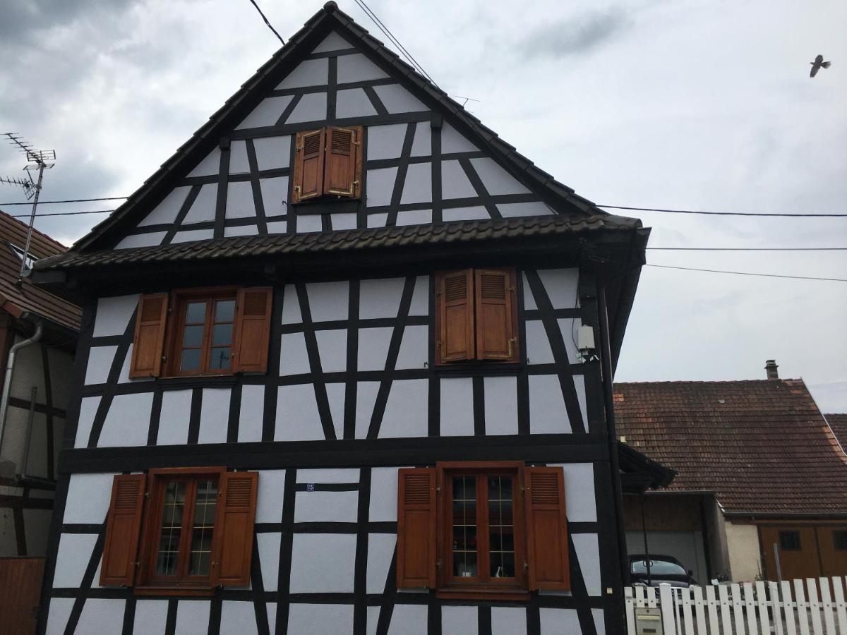 Bienvenue En Alsace Lejlighed Huttenheim Eksteriør billede